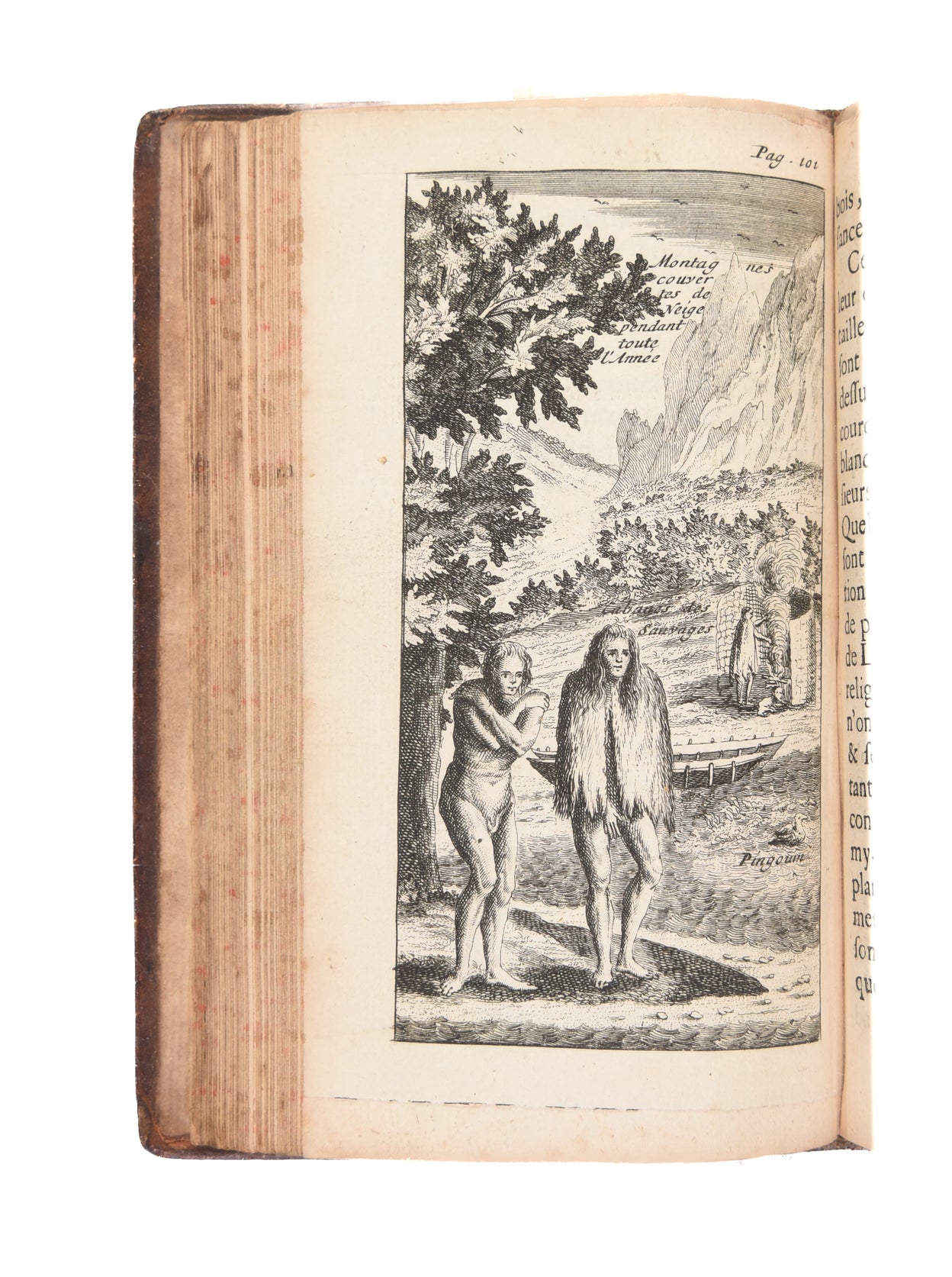 Relation d'un Voyage Fait en 1695,1696, & 1697. Aux cotes d'Afrique, Detroit de Magellan, Bresil, Cayenne et Isles Antilles, par un Escadre des Vaiseaux du Roi, commandee par M. de Gennes.