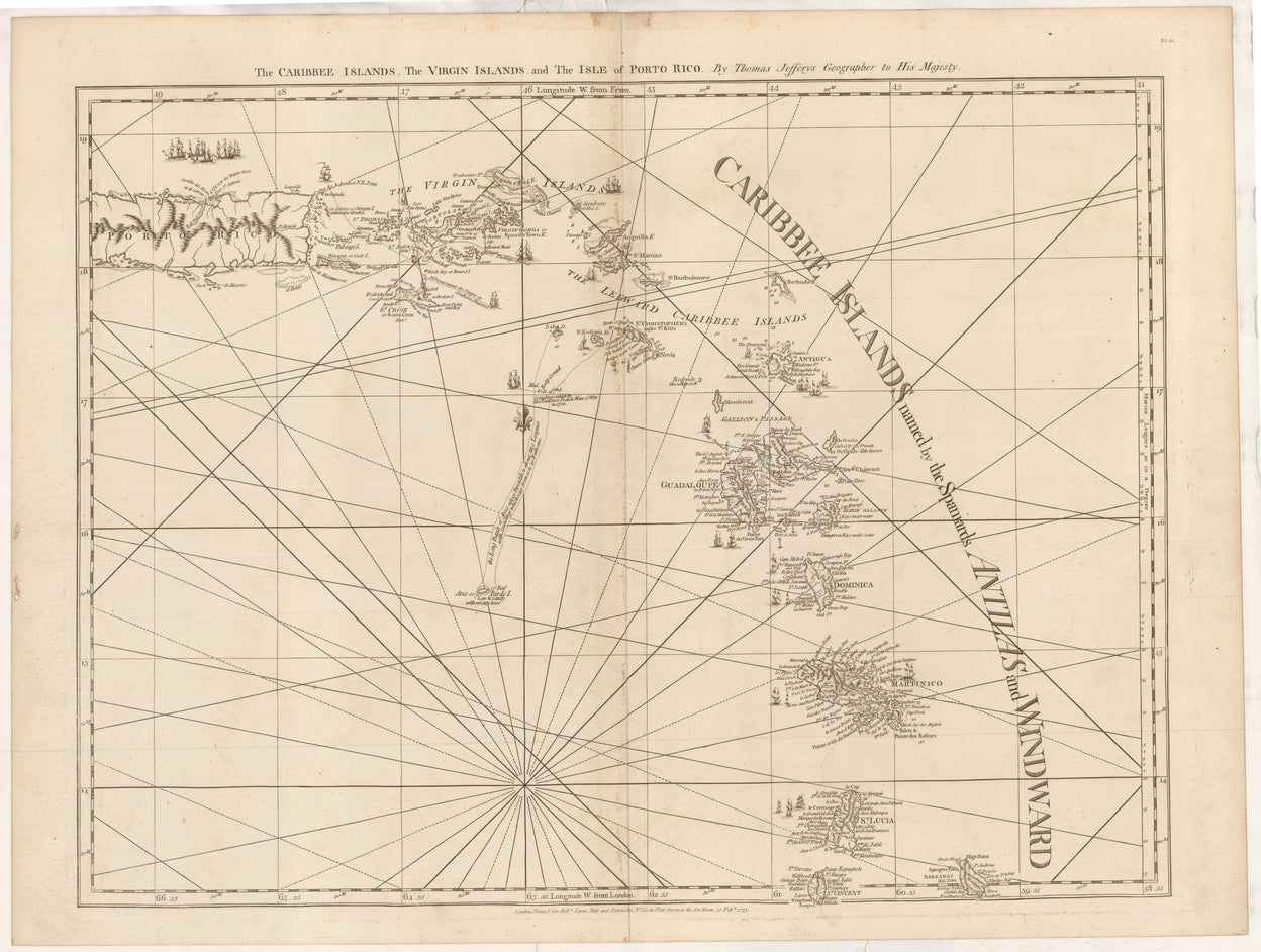 The Caribbee Islands, the Virgin Islands, and The Isle of Porto Rico. ...