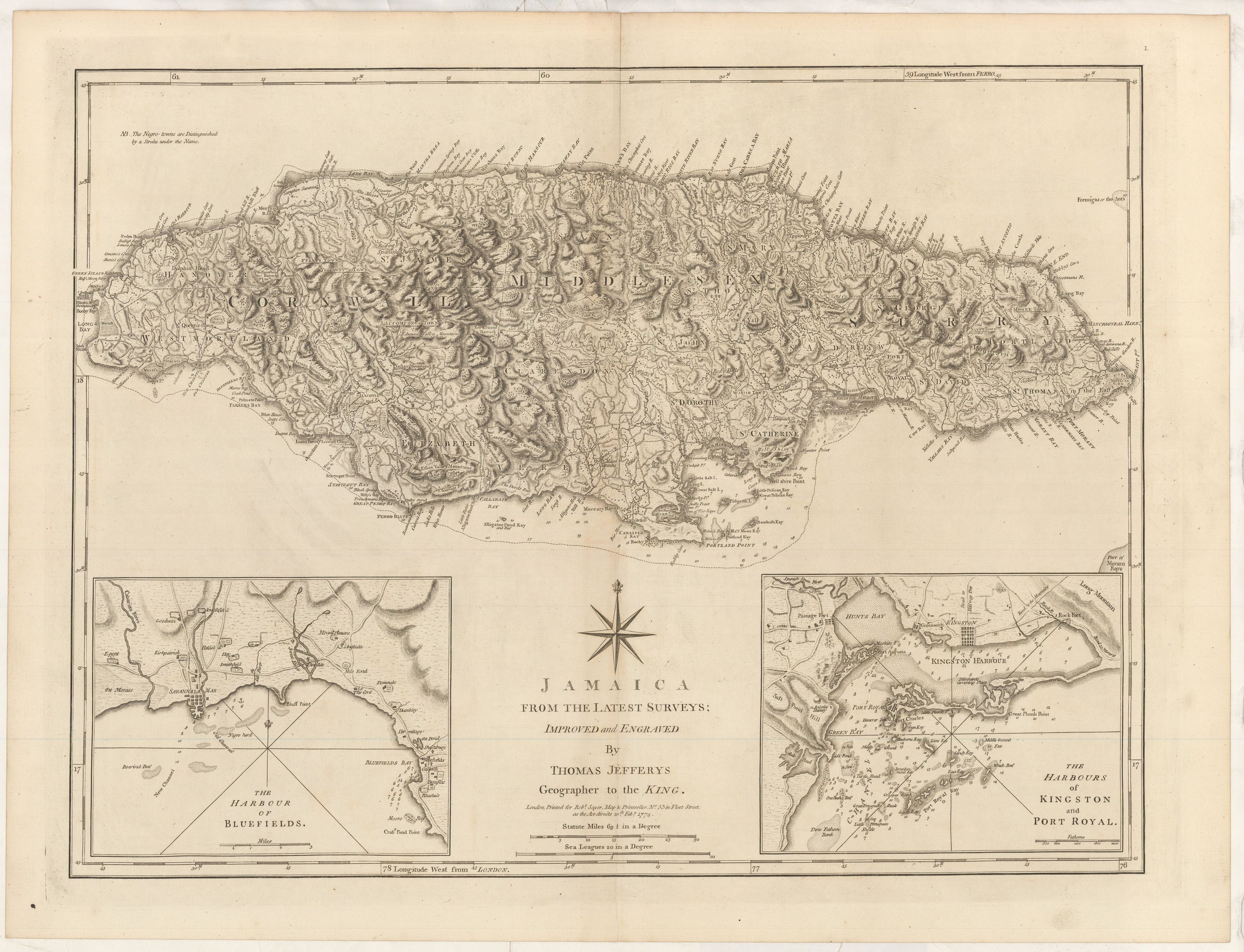 Jamaica from the Latest Surveys; Improved ...