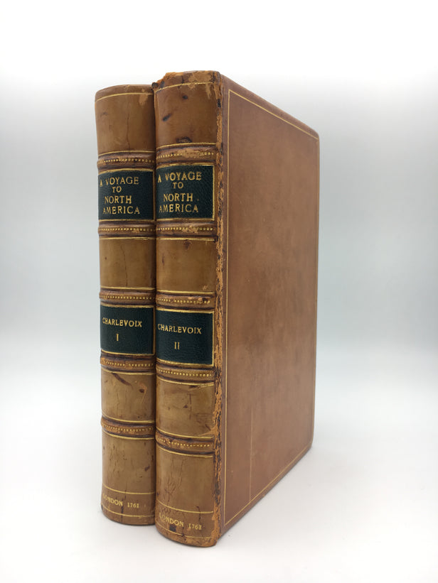 Journal of a Voyage to North-America. Undertaken by order of the French King. Containing the geographical description and natural history of that country, particularly Canada. Together with an account of the customs, characters, religion, manners and trad