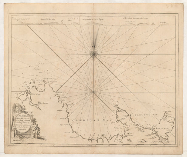[Untitled Chart of the Coast of Wales]
