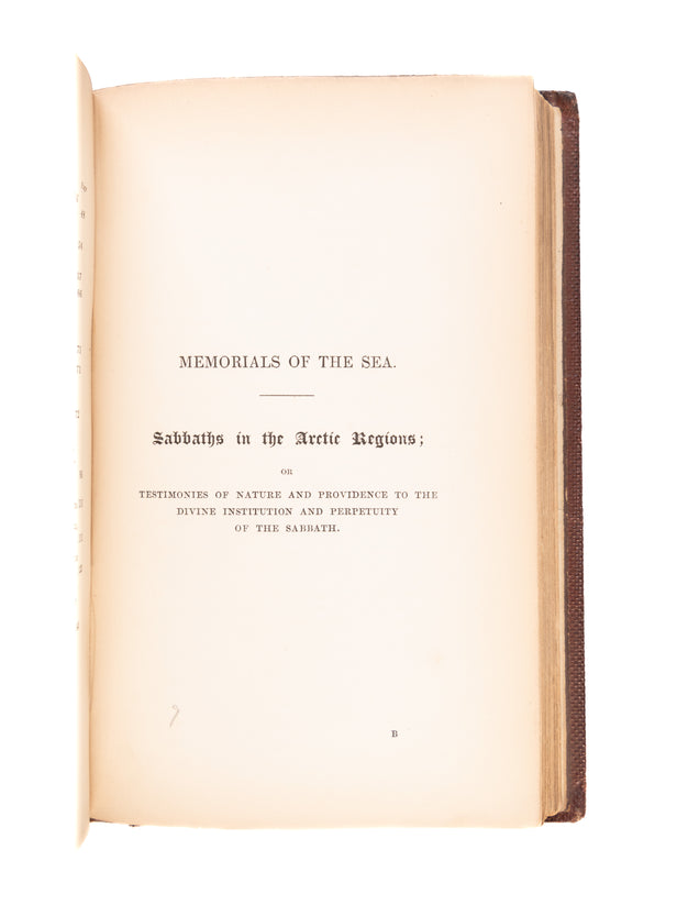 Memorials of the Sea. My Father: Being records of the adventurous life of the late William Scoresby, Esq. of Whitby.