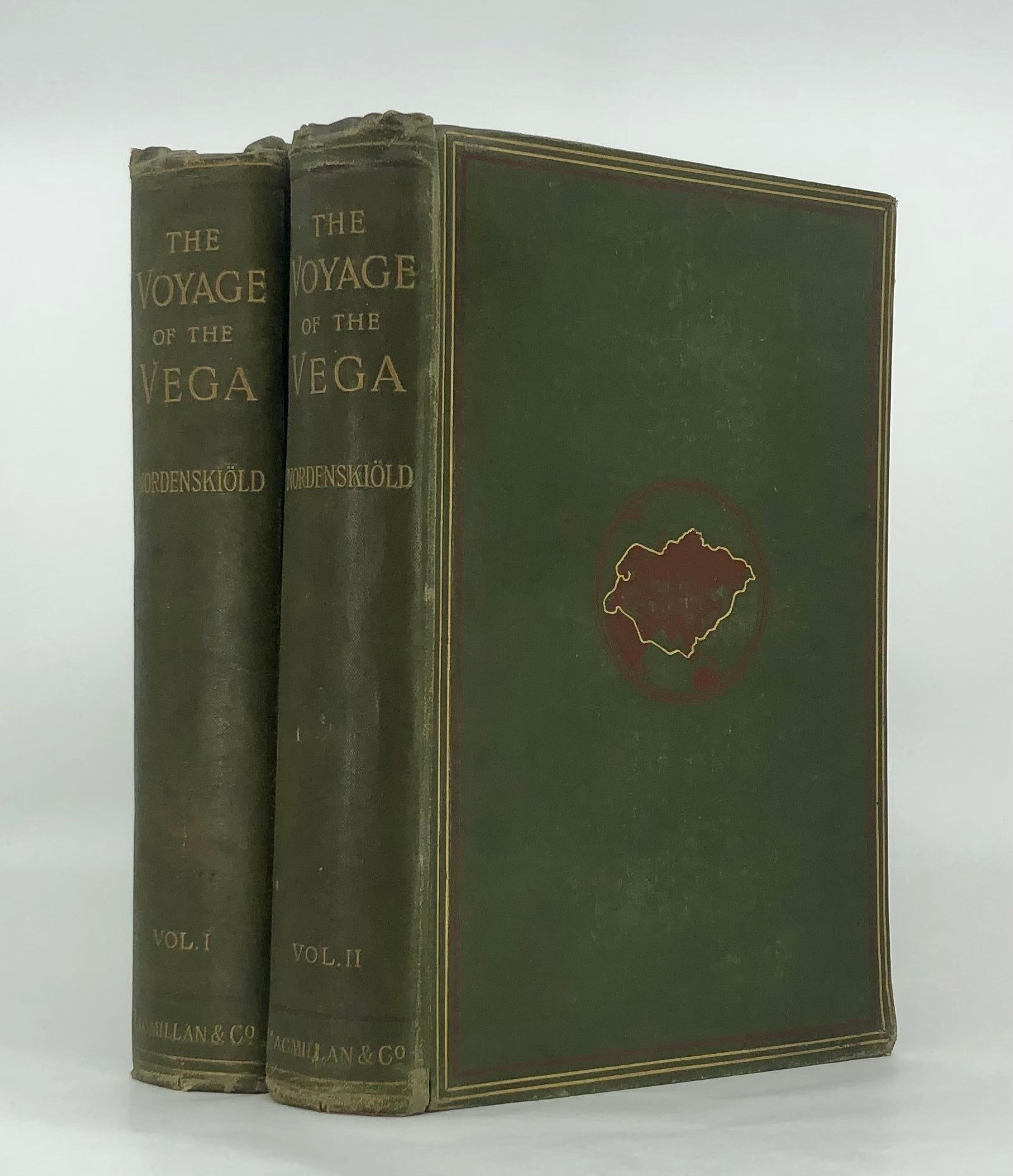 The Voyage of the Vega round Asia and Europe. with a historical review of previous journeys along the north coast of the Old World.