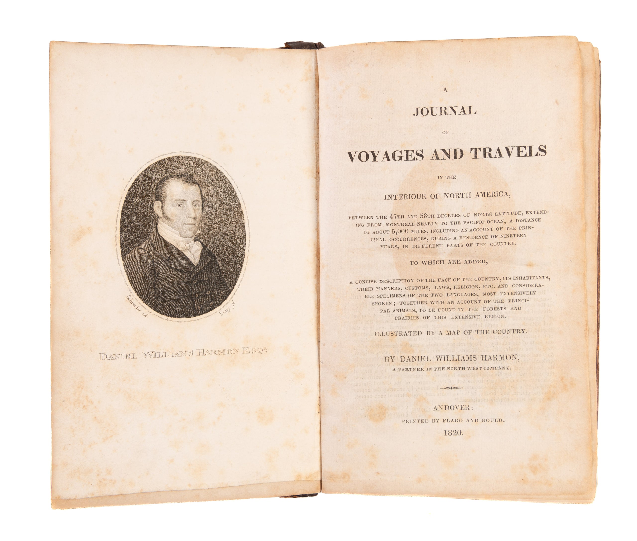 A Journal of Voyages and Travels in the Interiour of North America,