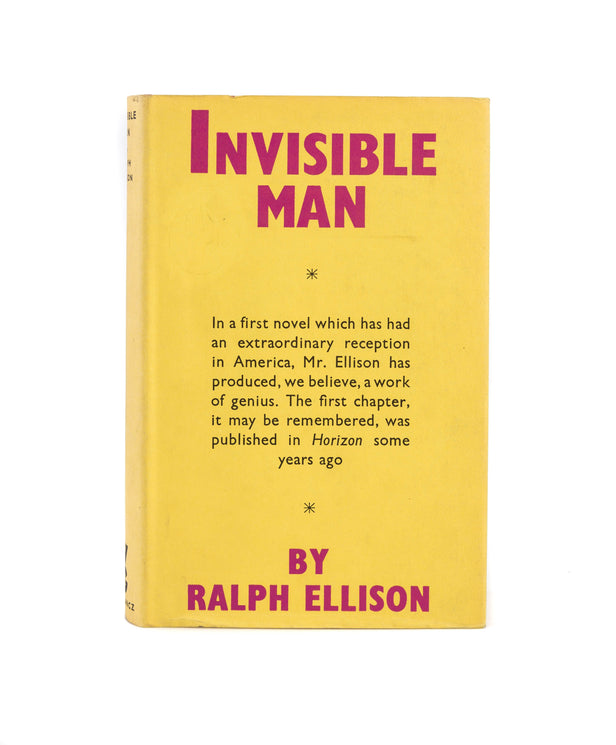 Invisible Man.