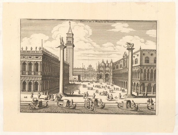 Piazza de S. Marco di Venetia.