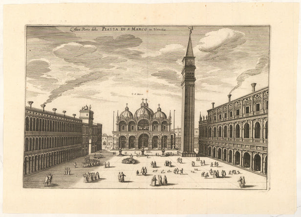 L'Altea Parte delle Piazza de S. Marco di Venetia.