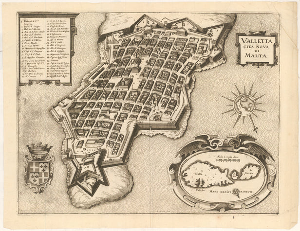 Valletta Citta nuova di Malta.