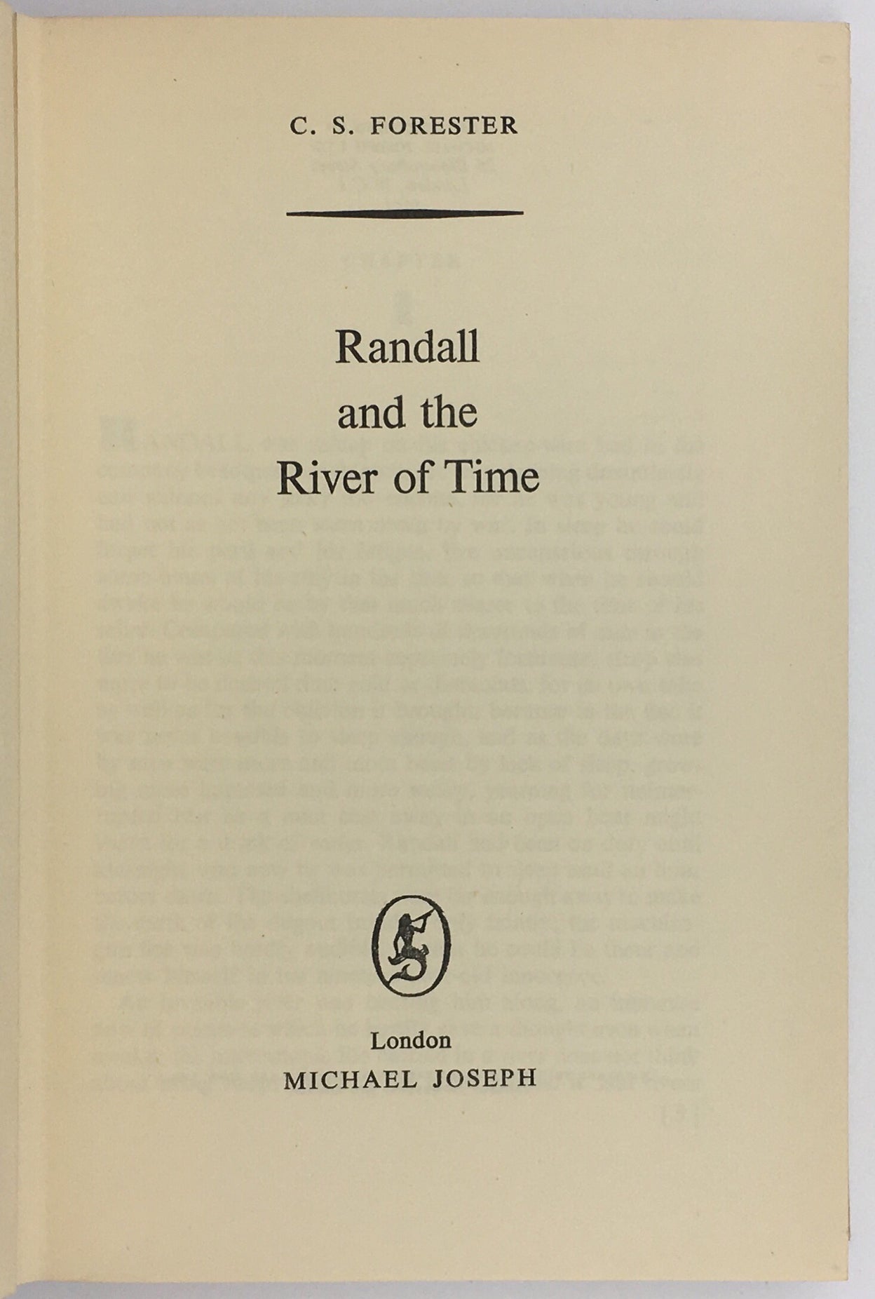 Randall and the River of Time.