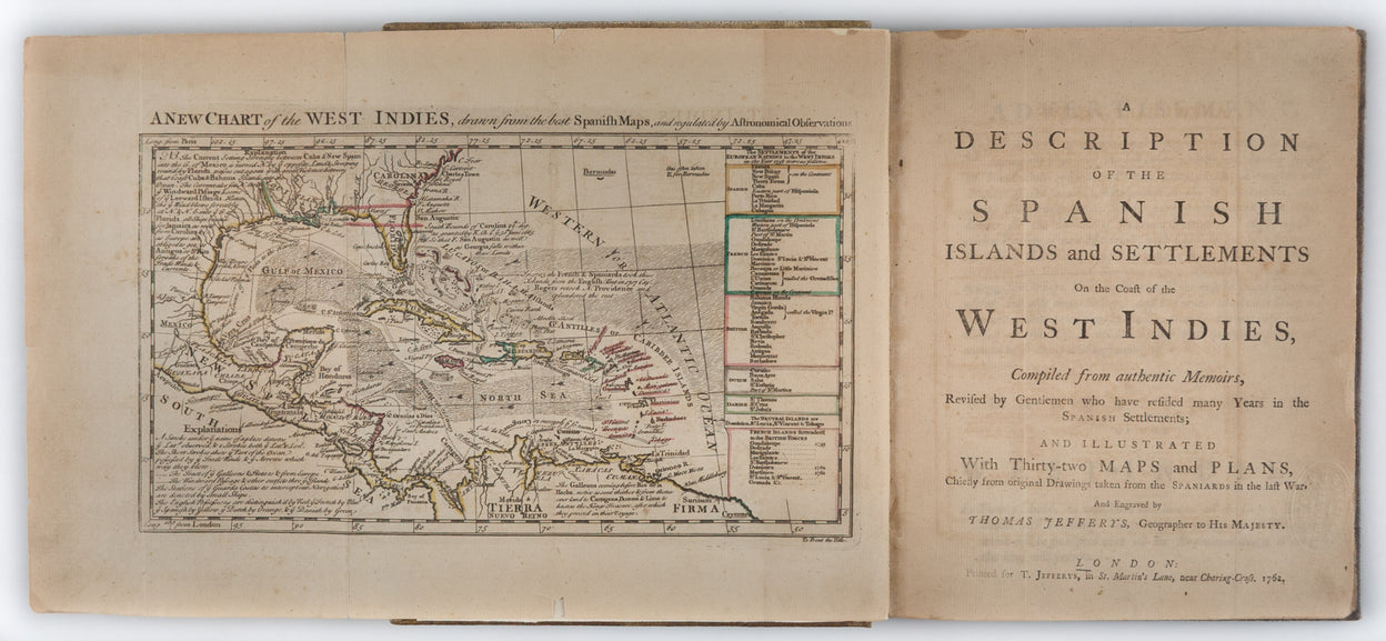 A Description of the Spanish Islands and Settlements On the Coast of the West Indies, Compiled from authentic Memoirs, Revised by Gentlemen who have resided many Years in the Spanish Settlements ...