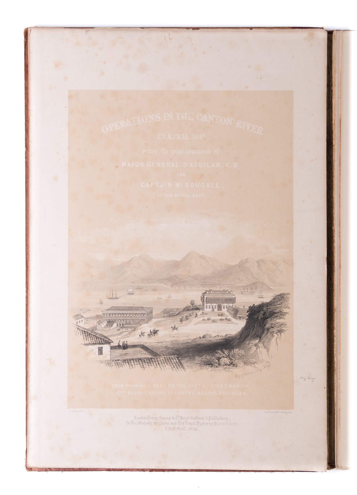 Operations in the Canton River in April, 1847,