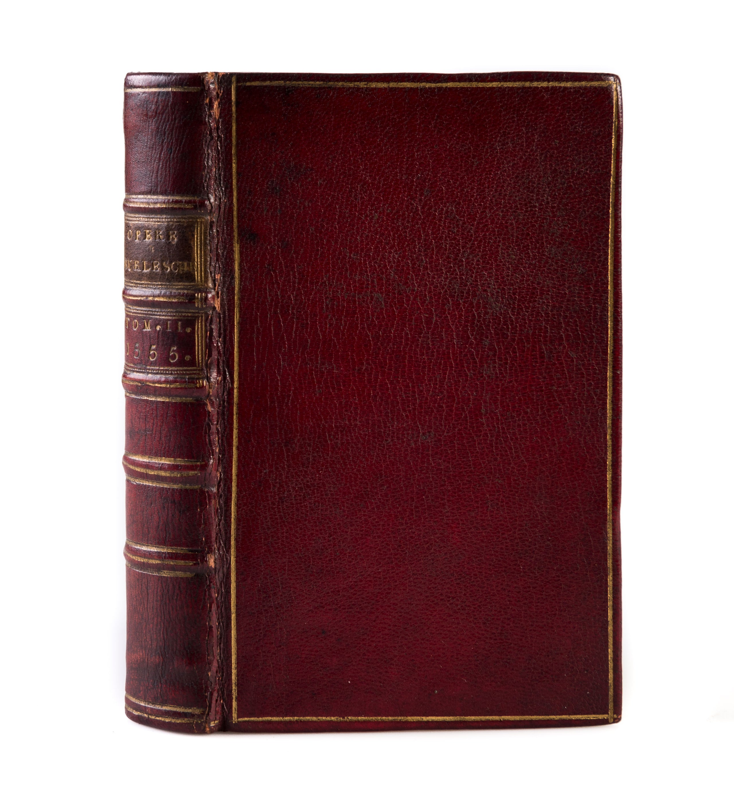 Il secondo libro dell'opere burlesche, di M. Francesco Berni. Del Molza, di M. Bino, di M. Lodovico Martelli. Di Mattio Francesi, dell'Aretino, Et di diversi autori. Nuovamente posto in luce, et con diligenza stampato.