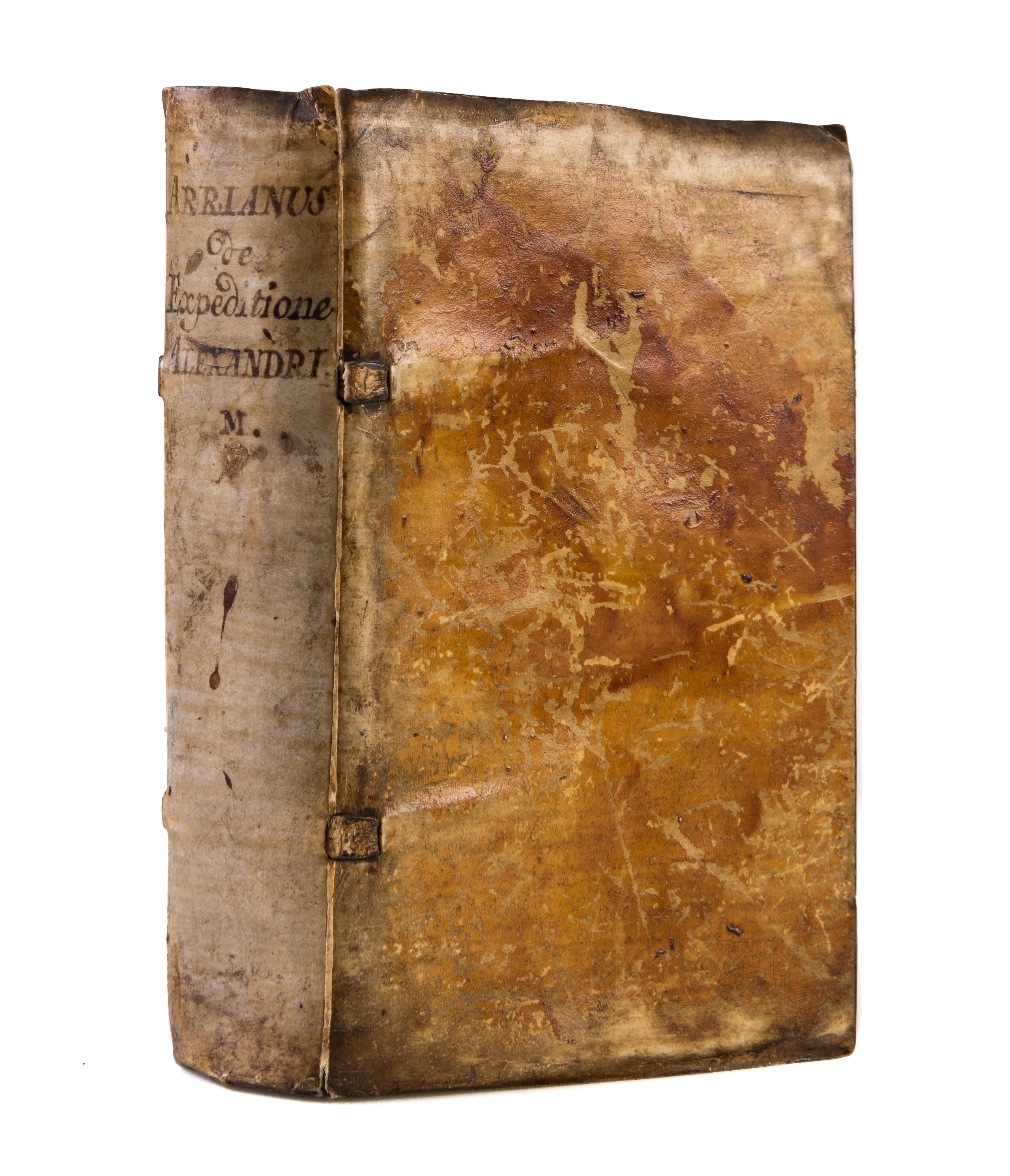De expeditione sive rebus gestis Alexandri Macedonum Regis libri octo, nuper & reperti, & quam diligentissime in lucem editi.