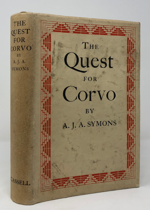 The Quest for Corvo. An Experiment in Biography.