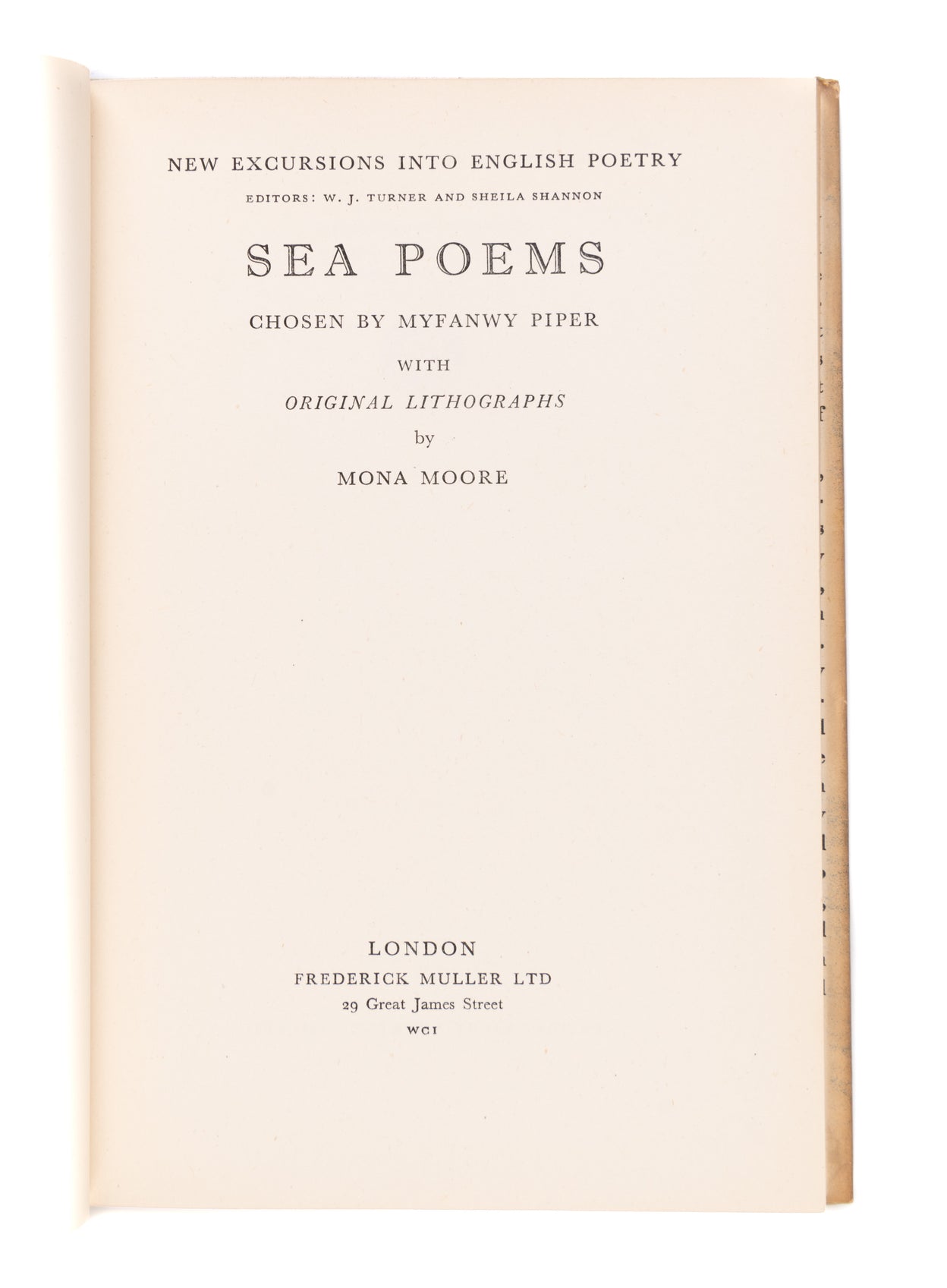 Sea Poems.