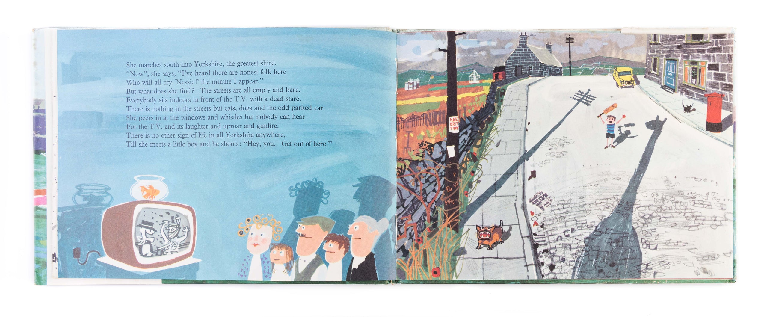 Nessie the Mannerless Monster. Pictures by Gerald Rose.