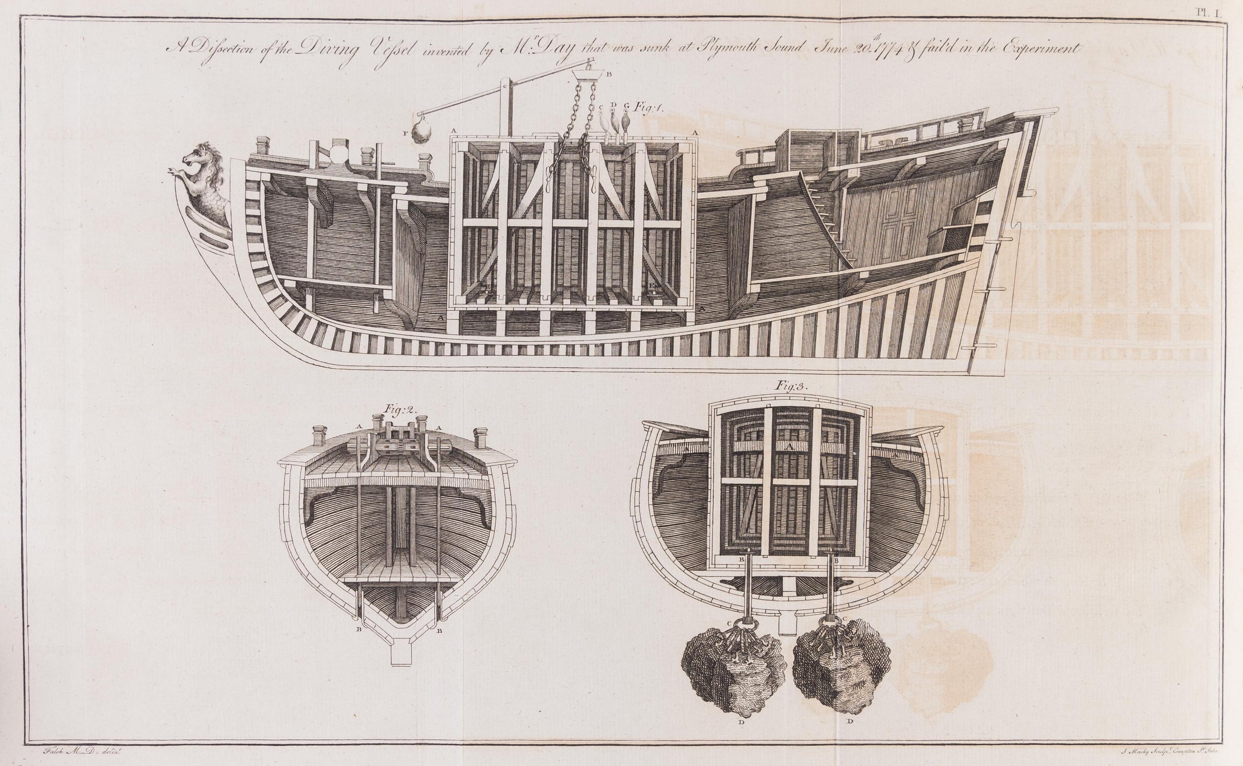A Philosophical Dissertation on the Diving Vessel Projected by Mr. Day, and Sunk in Plymouth Sound;