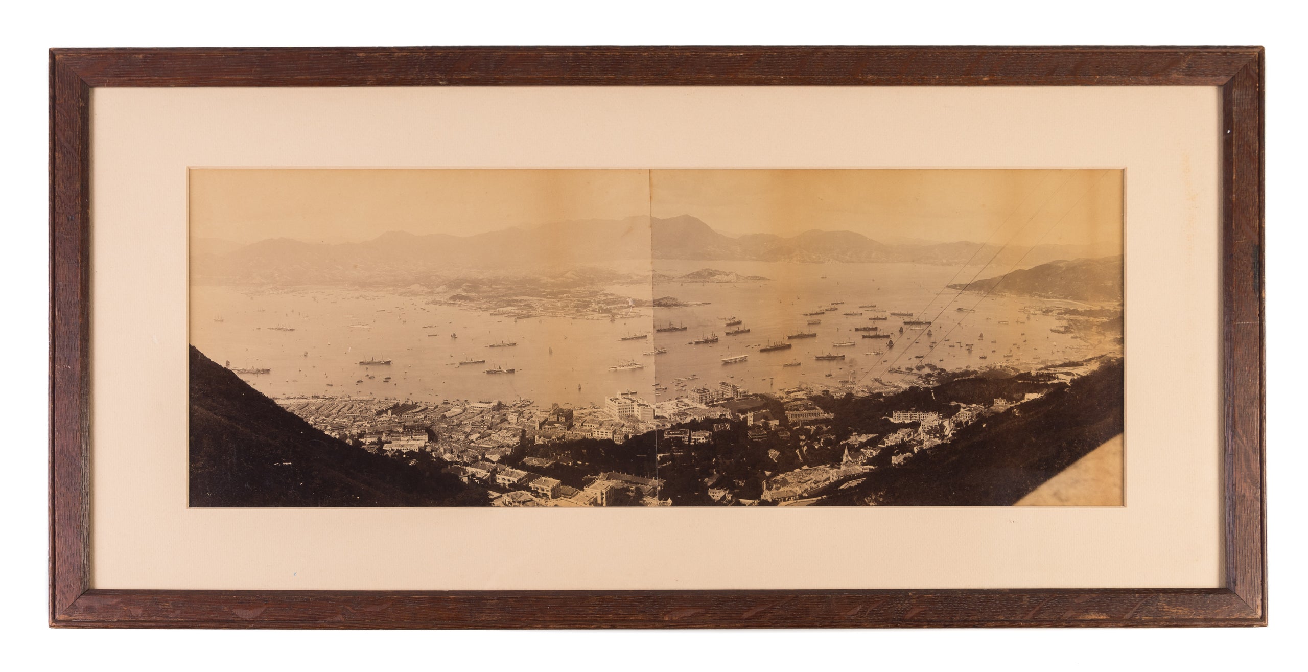 Panorama of Hong Kong.