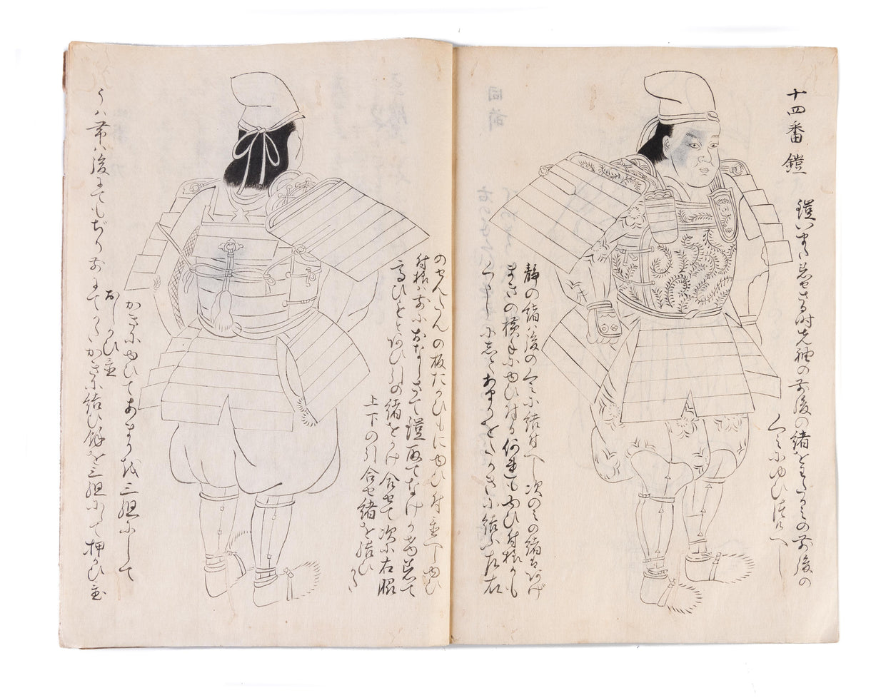 Yoroi chakuyo zusetsu [Illustrated Manual showing the Procedure of Wearing Armour].