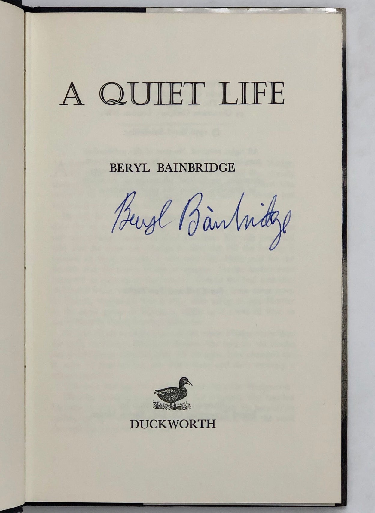 A Quiet Life.