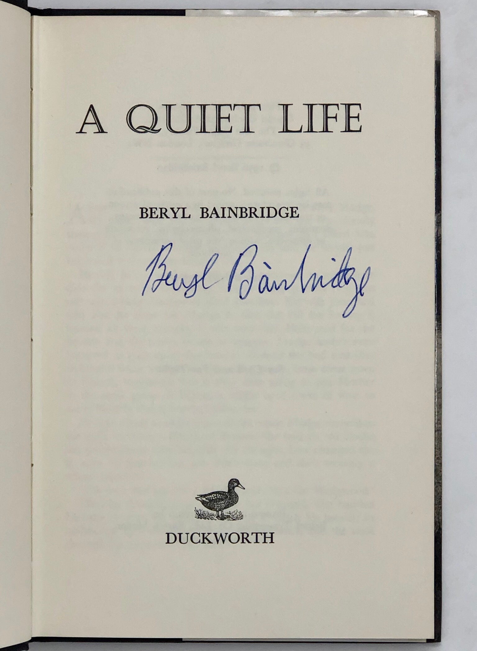 A Quiet Life.