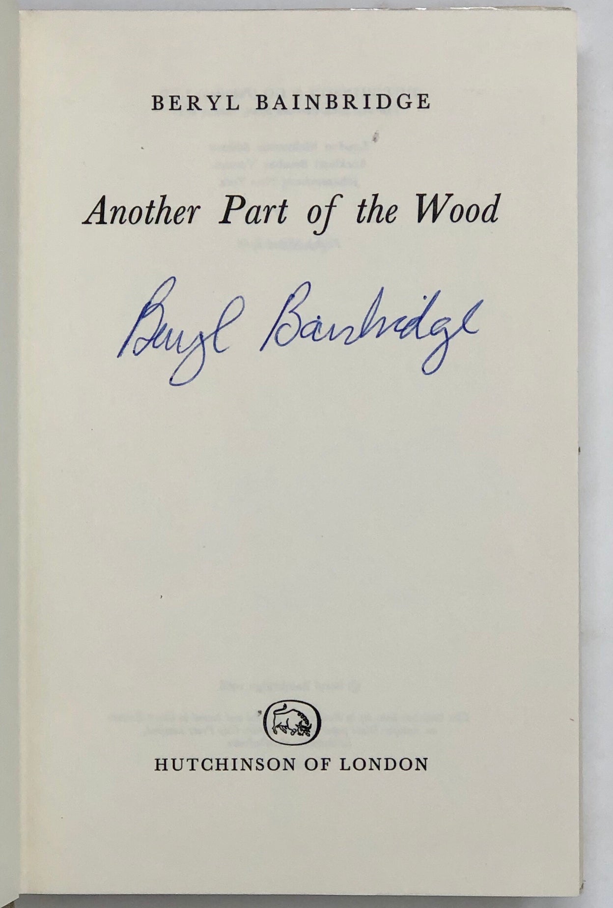 Another Part of the Wood.