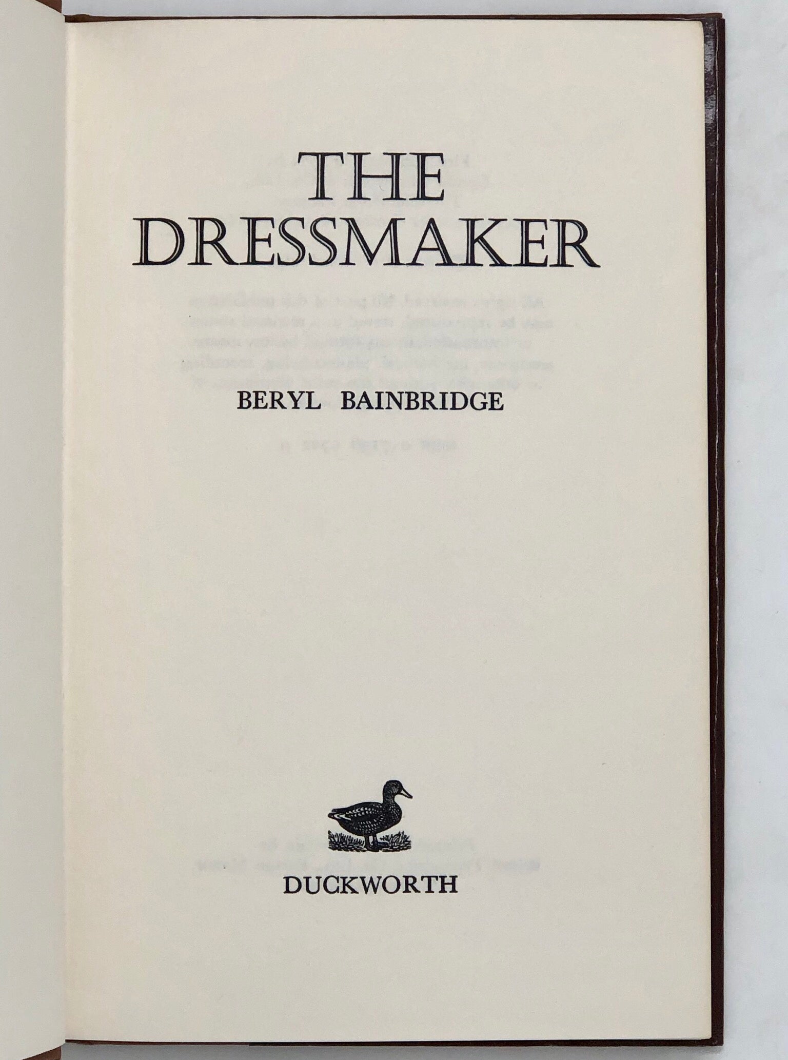The Dressmaker.