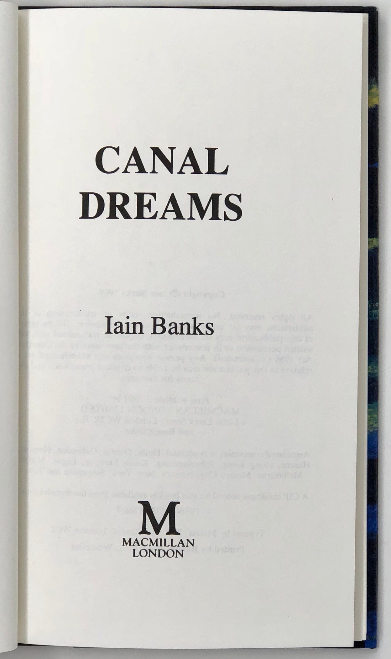 Canal Dreams.