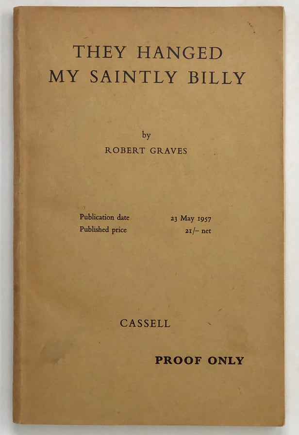 They Hanged My Saintly Billy.