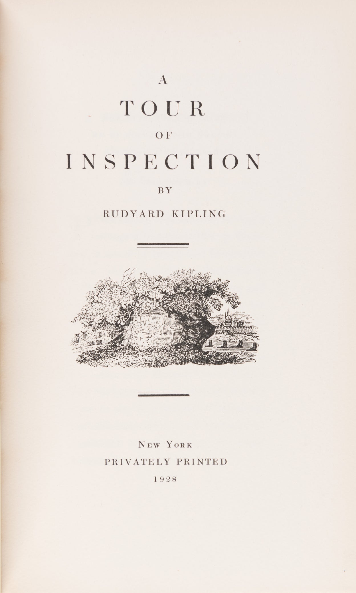 A Tour of Inspection.
