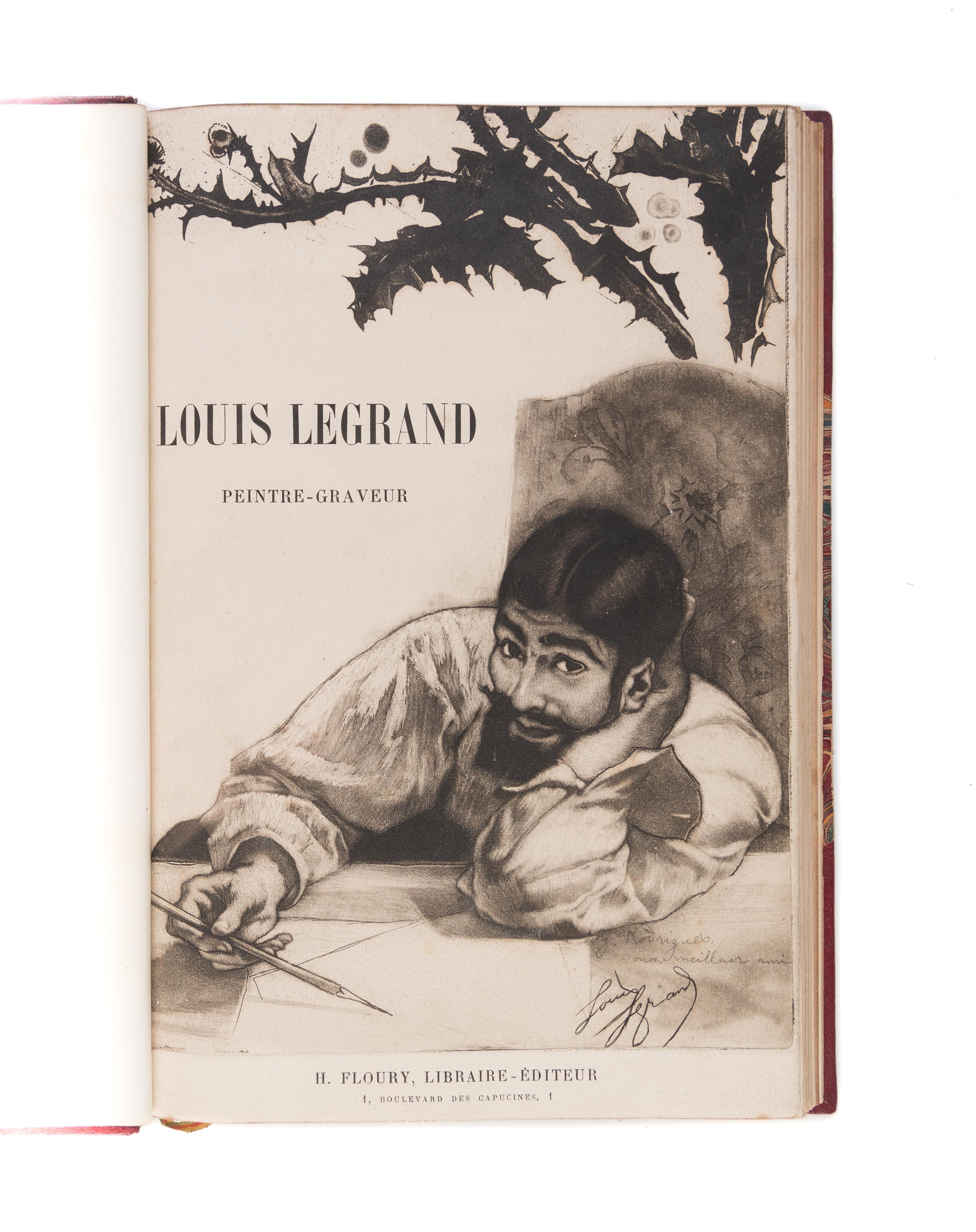 Louis Legrand, peintre-graveur: Catalogue de son oeuvre gravé et lithographié.