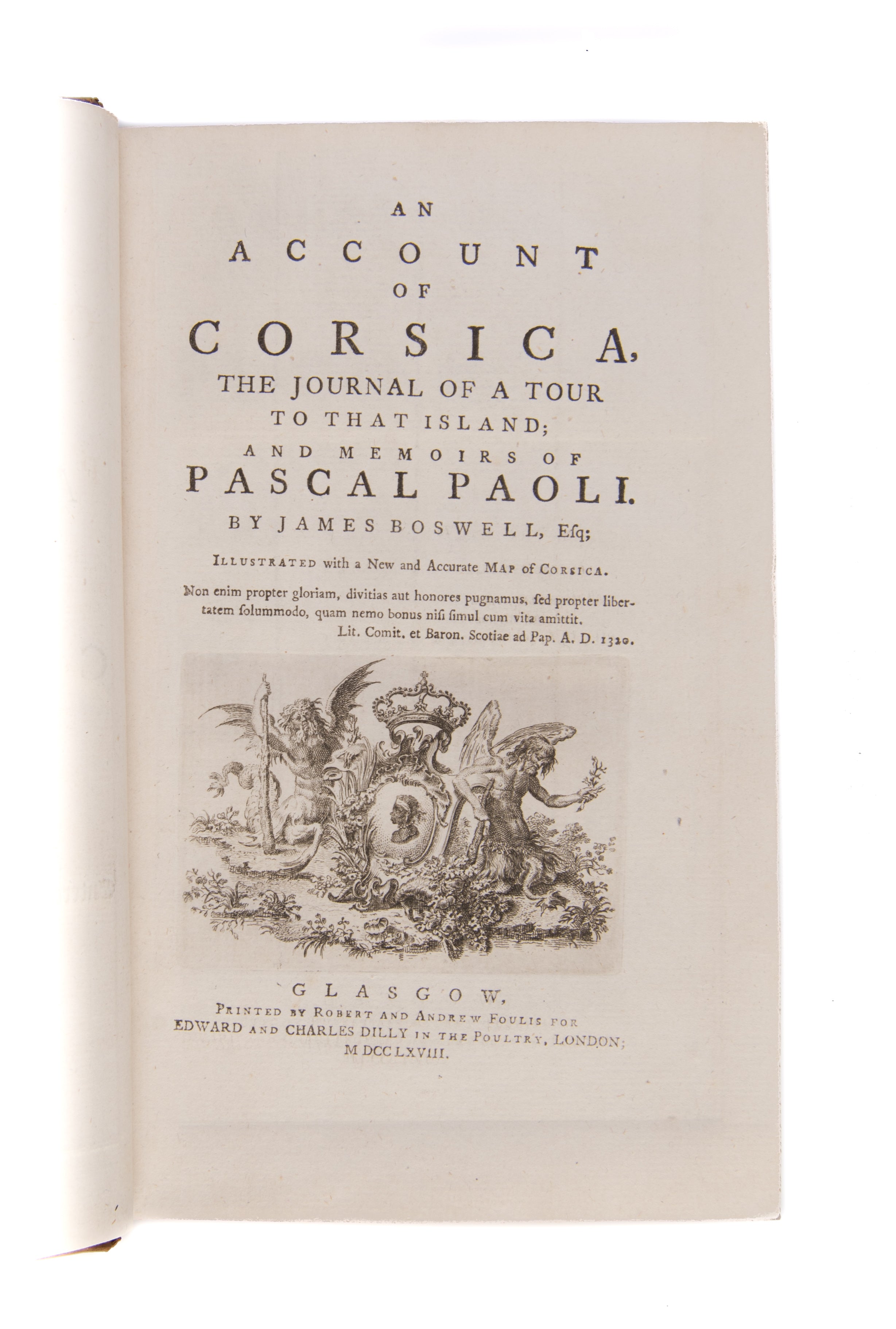 An Account of Corsica,