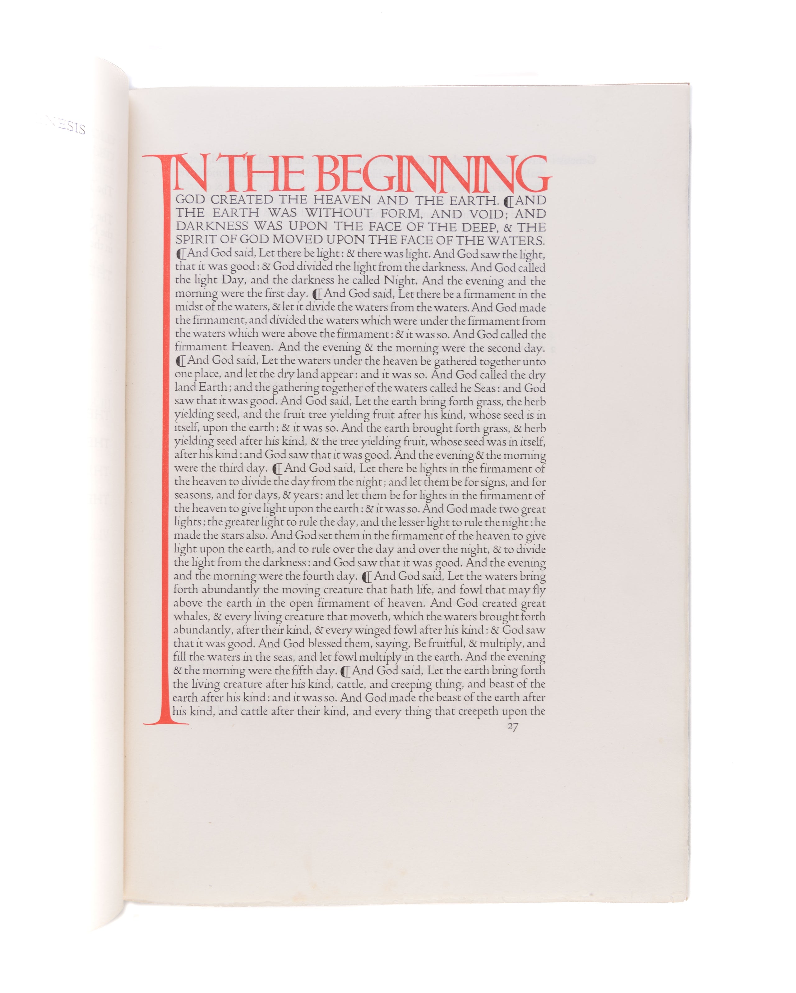 The English Bible Containing the Old Testament out of the Original Tongues by Special Command of His Majesty King James the First and Now Reprinted with Text Revised by a Collation of its Early and Other Principal Editions.