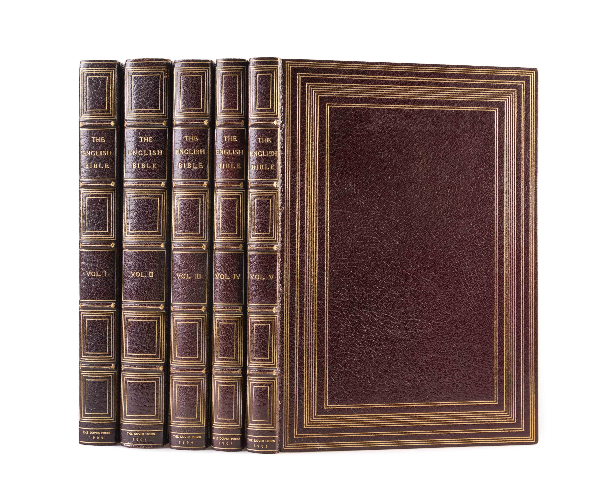 The English Bible Containing the Old Testament out of the Original Tongues by Special Command of His Majesty King James the First and Now Reprinted with Text Revised by a Collation of its Early and Other Principal Editions.