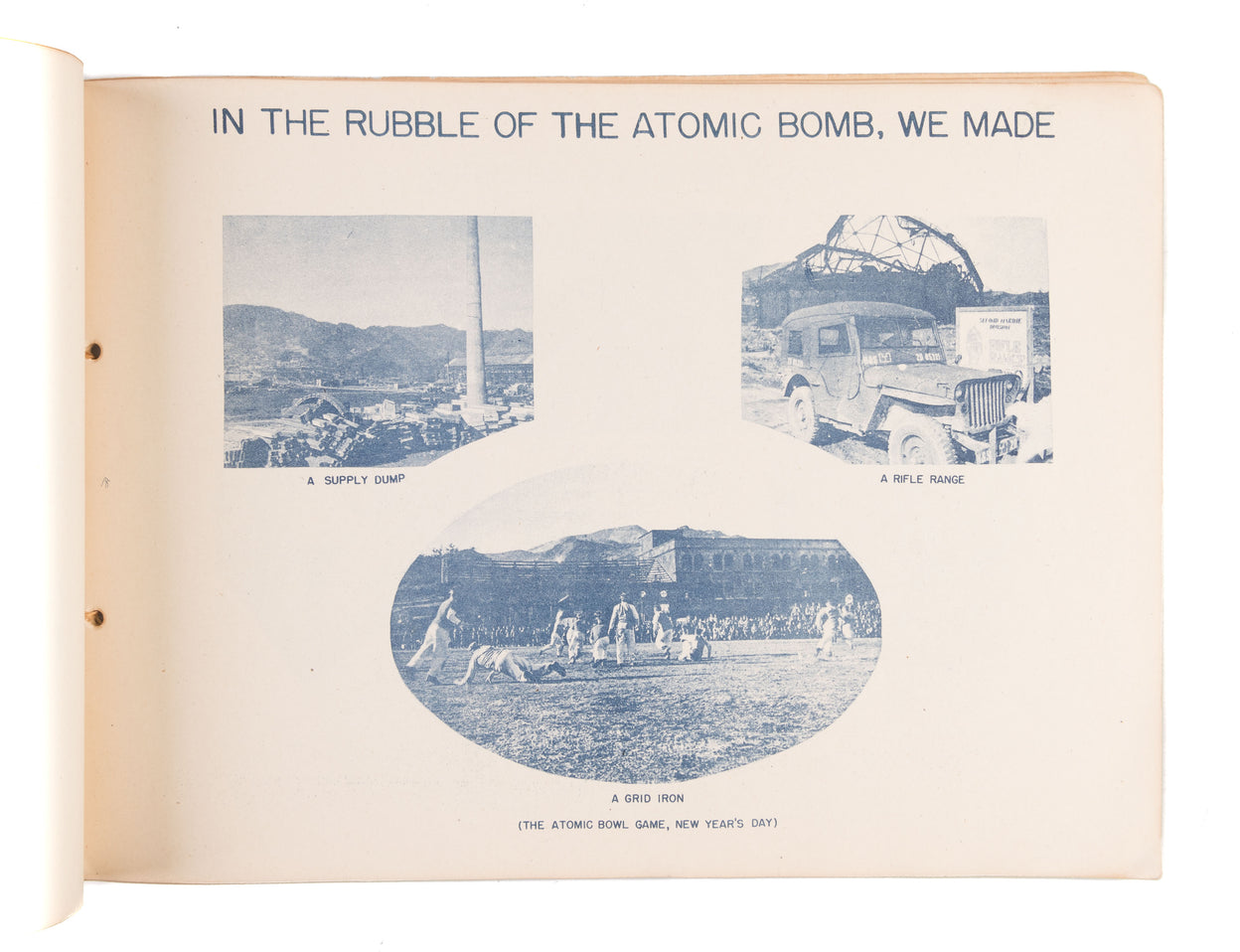 Pictorial Arrowhead - Occupation of Japan by Second Marine Division.