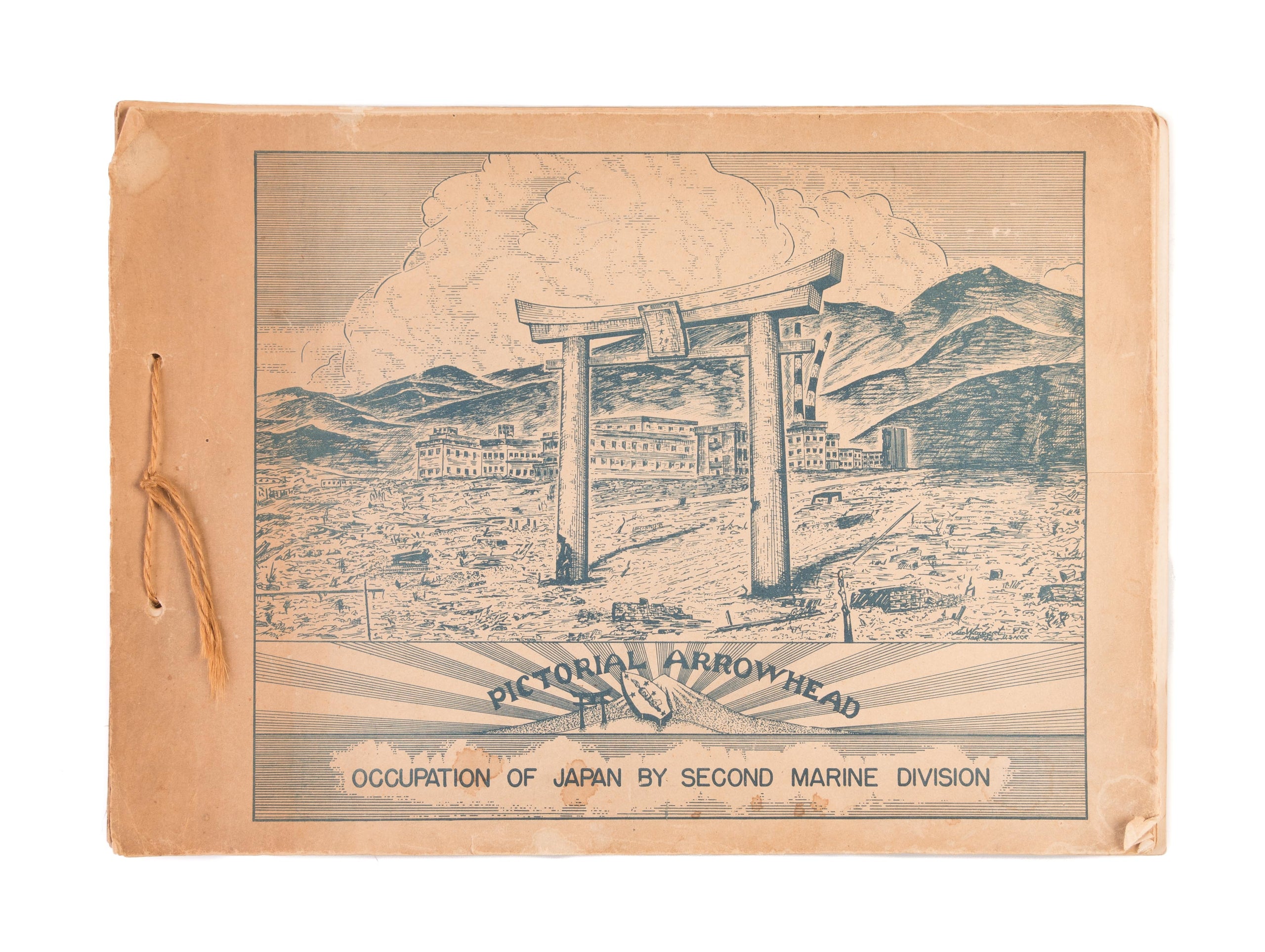 Pictorial Arrowhead - Occupation of Japan by Second Marine Division.