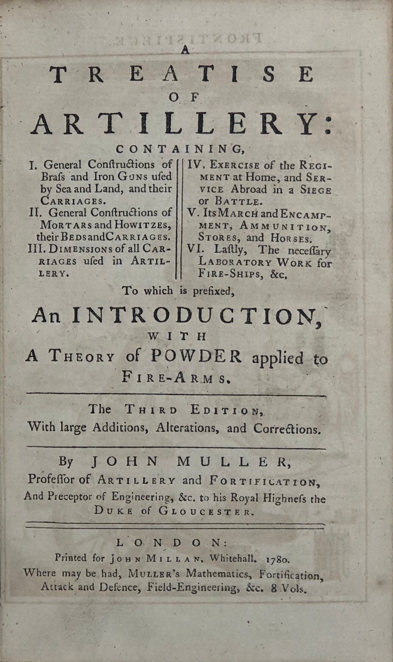 A Treatise of Artillery: