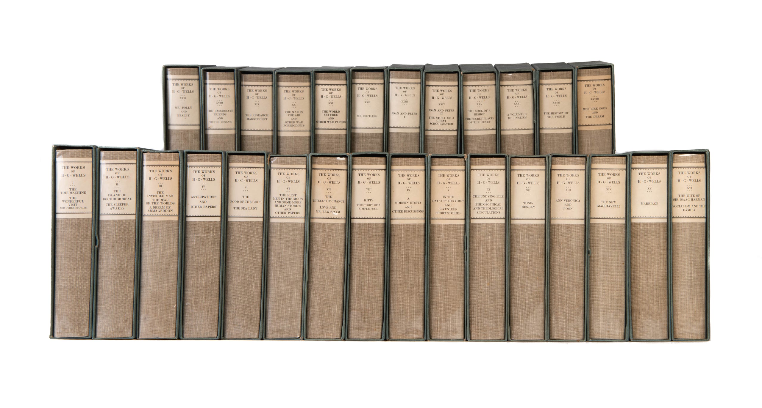 The Works of H.G. Wells. Atlantic Edition.