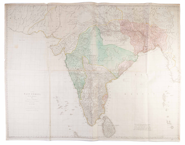 The East Indies, with the Roads. By Thomas Jefferys, Geographer to the King. M D C C LXVIII. The Second Edition. To the Directors of the Honble. East India Company, Tho.s Jefferys humbly Dedicates this Map.