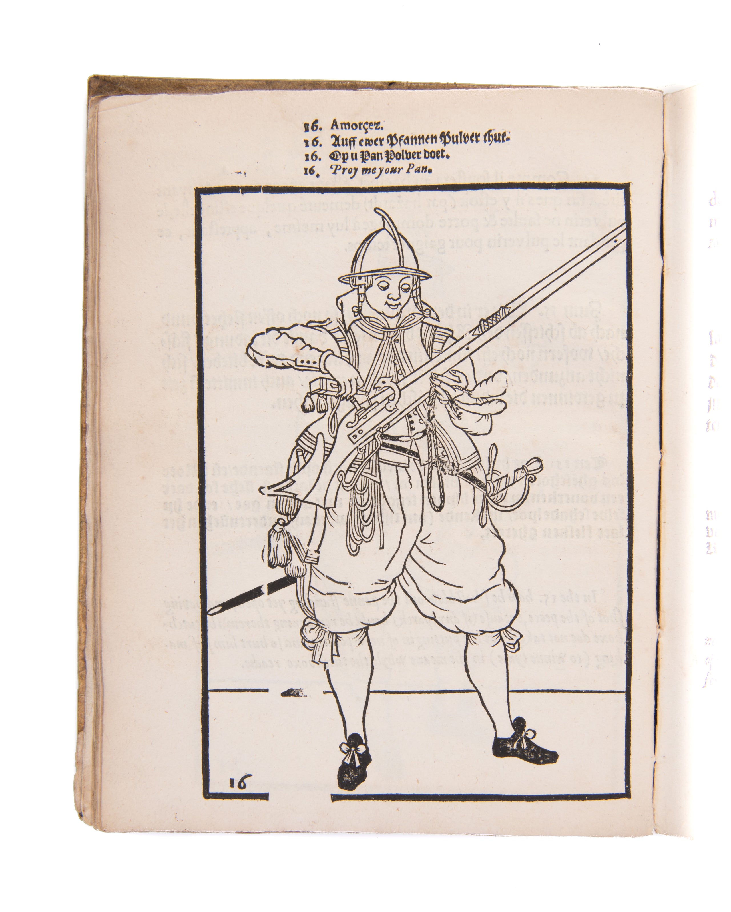 Maniement d'armes d'arquebuses, mousquets, & picques Selon l'ordre de monseig. le Prince Maurice, Pr. d'Orange, Comte de Nassau...Wapen-handelinghe van roers, musquetten, en spiessen... The exercise of armes for calivres, muskettes, and pikes... Waffen ha
