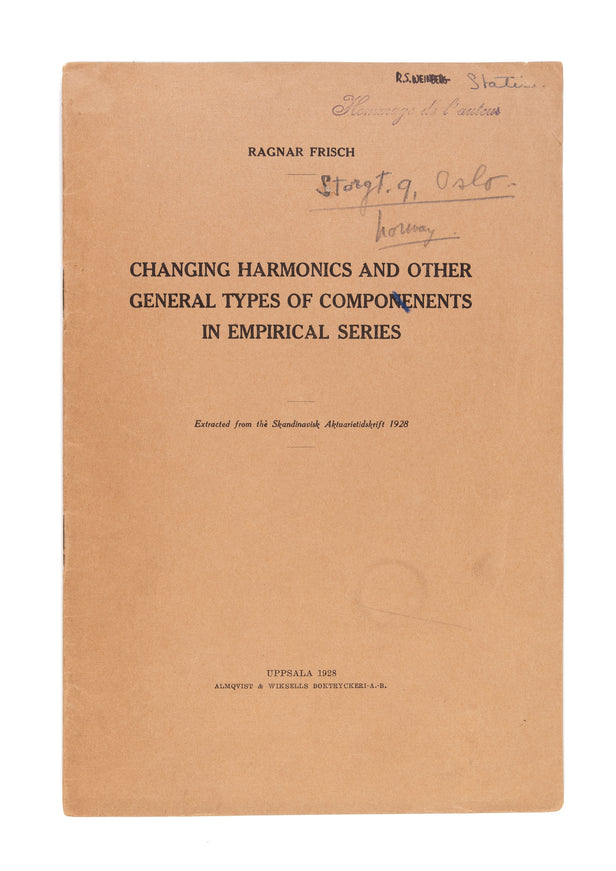 Changing Harmonics and Other General Types of Components in Empirical Series.
