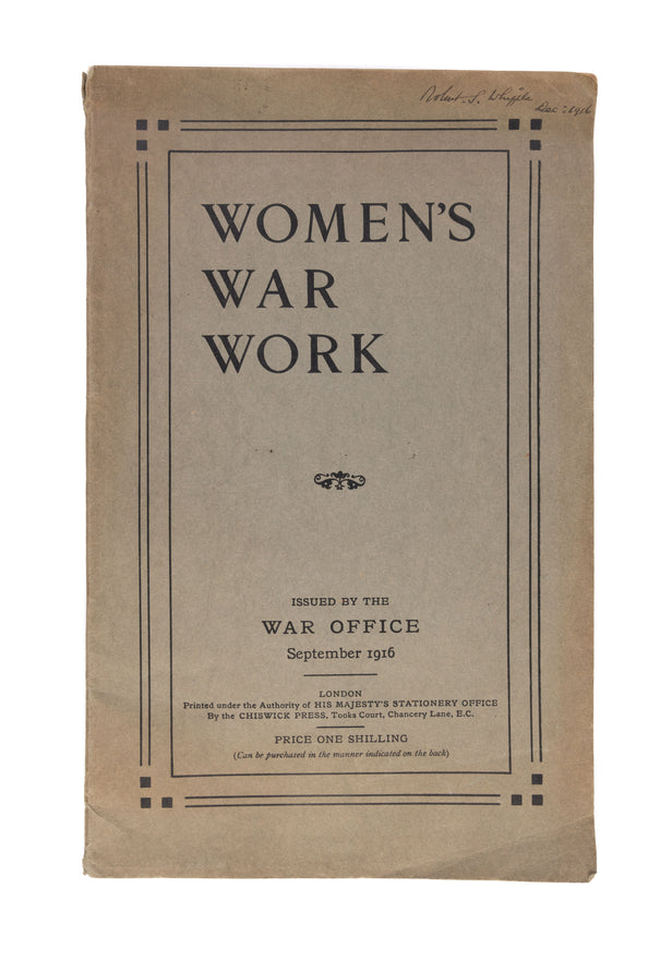 Women's War Work.