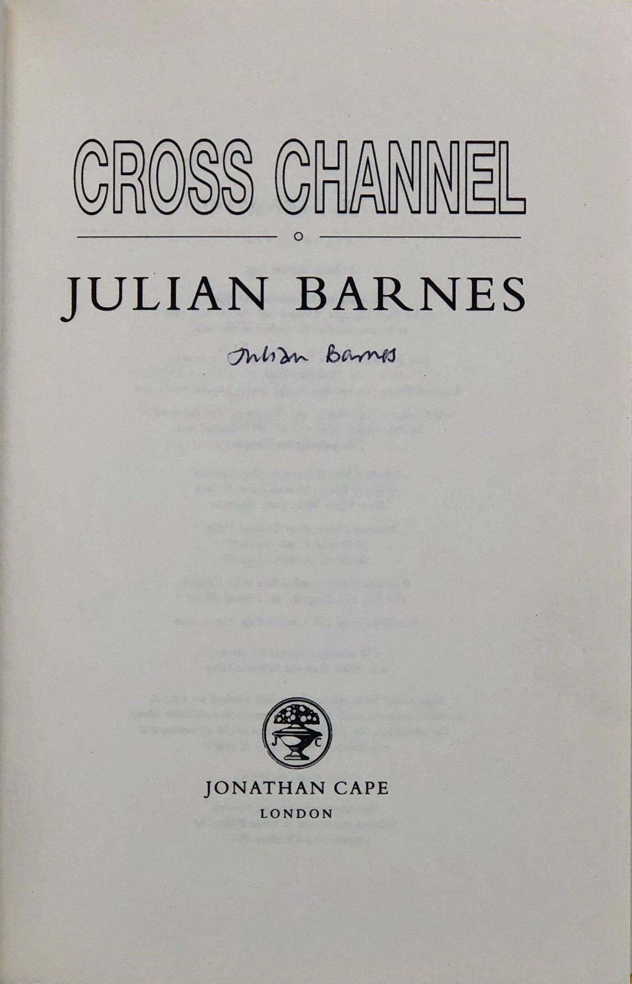 Cross Channel.