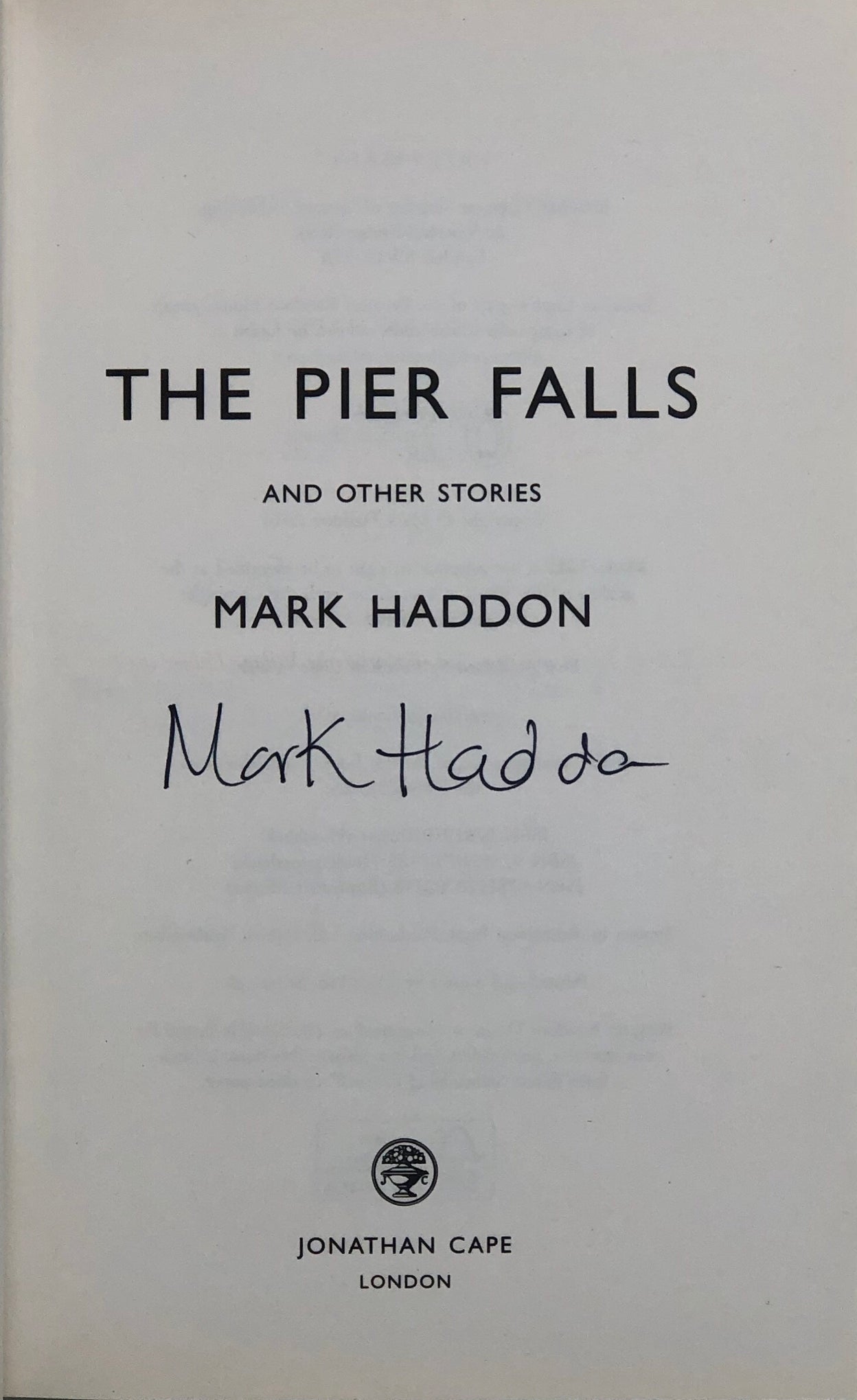 The Pier Falls.