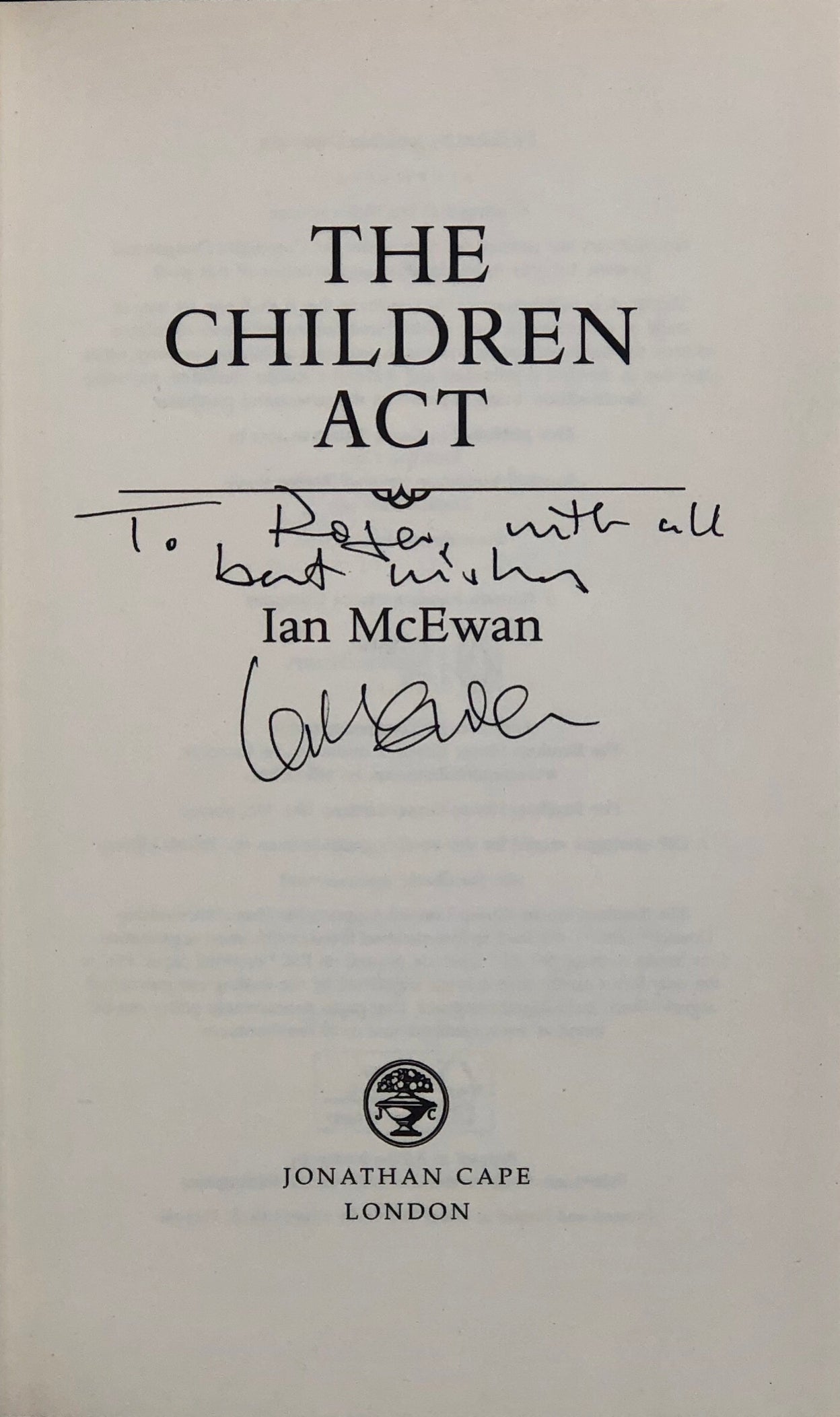 The Children Act.