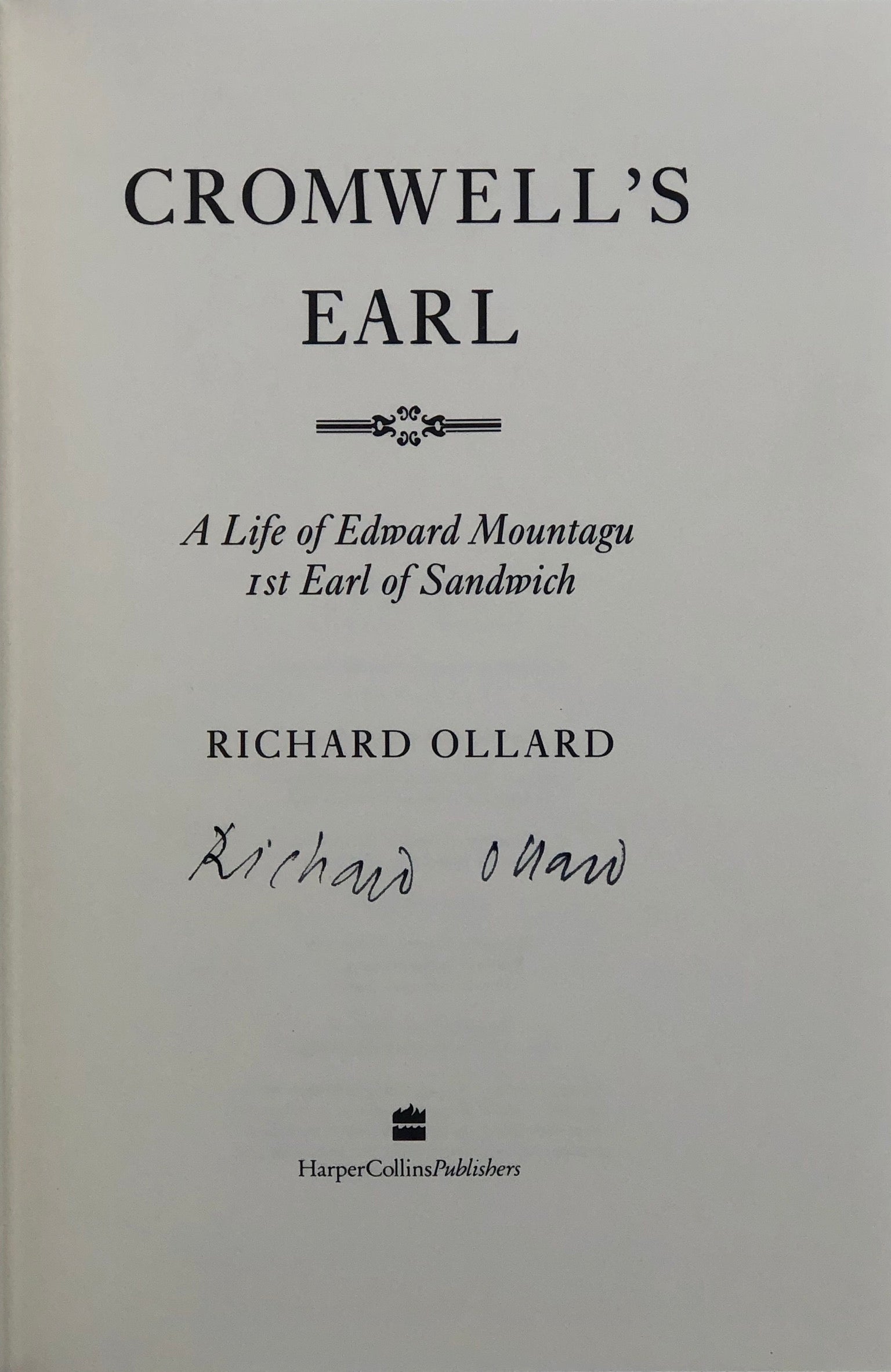 Cromwell's Earl.