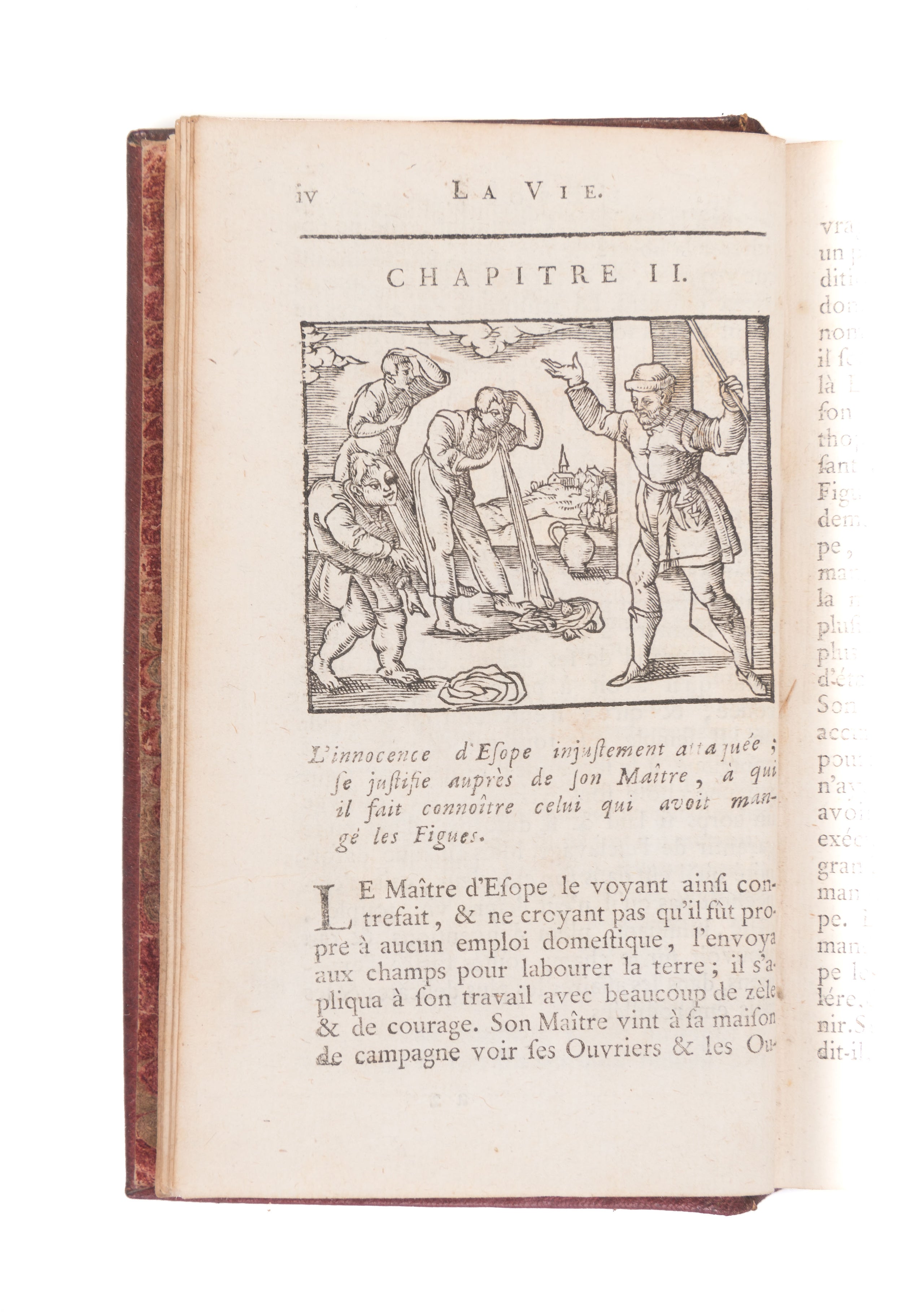 Nouveau recueil des fables, mises en françois, avec le sens moral, en quatre vers, & es figures à chaque fable.
Rouen, Richard Lallemant, 1756.