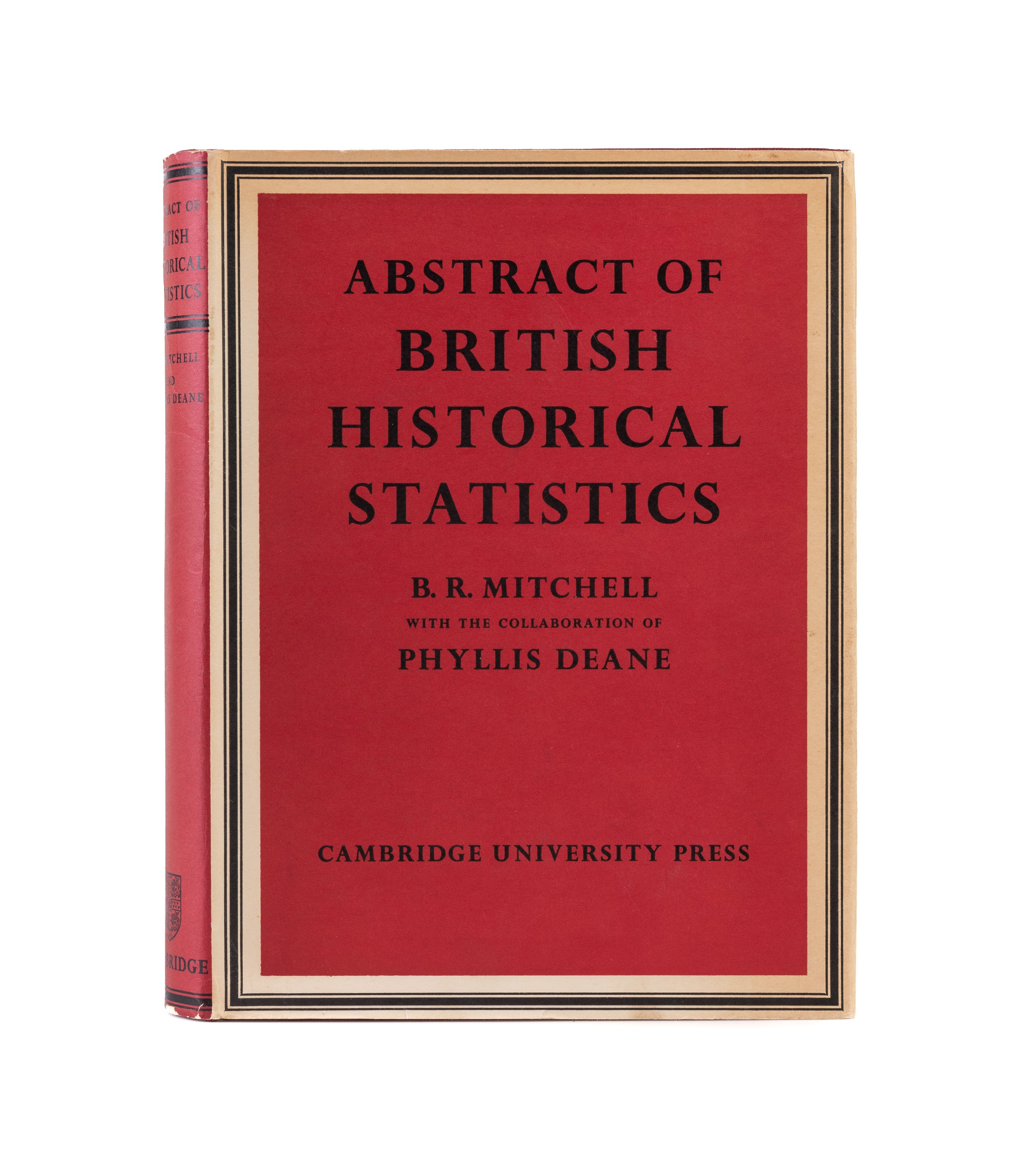 Abstract of British Historical Statistics.