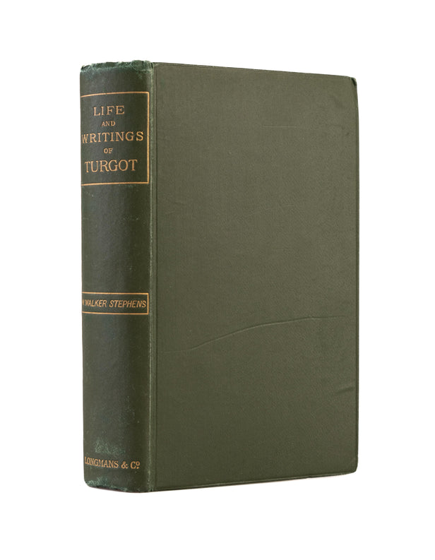 Life and Writings of Turgot, Comptroller-General of France, 1774-1776.