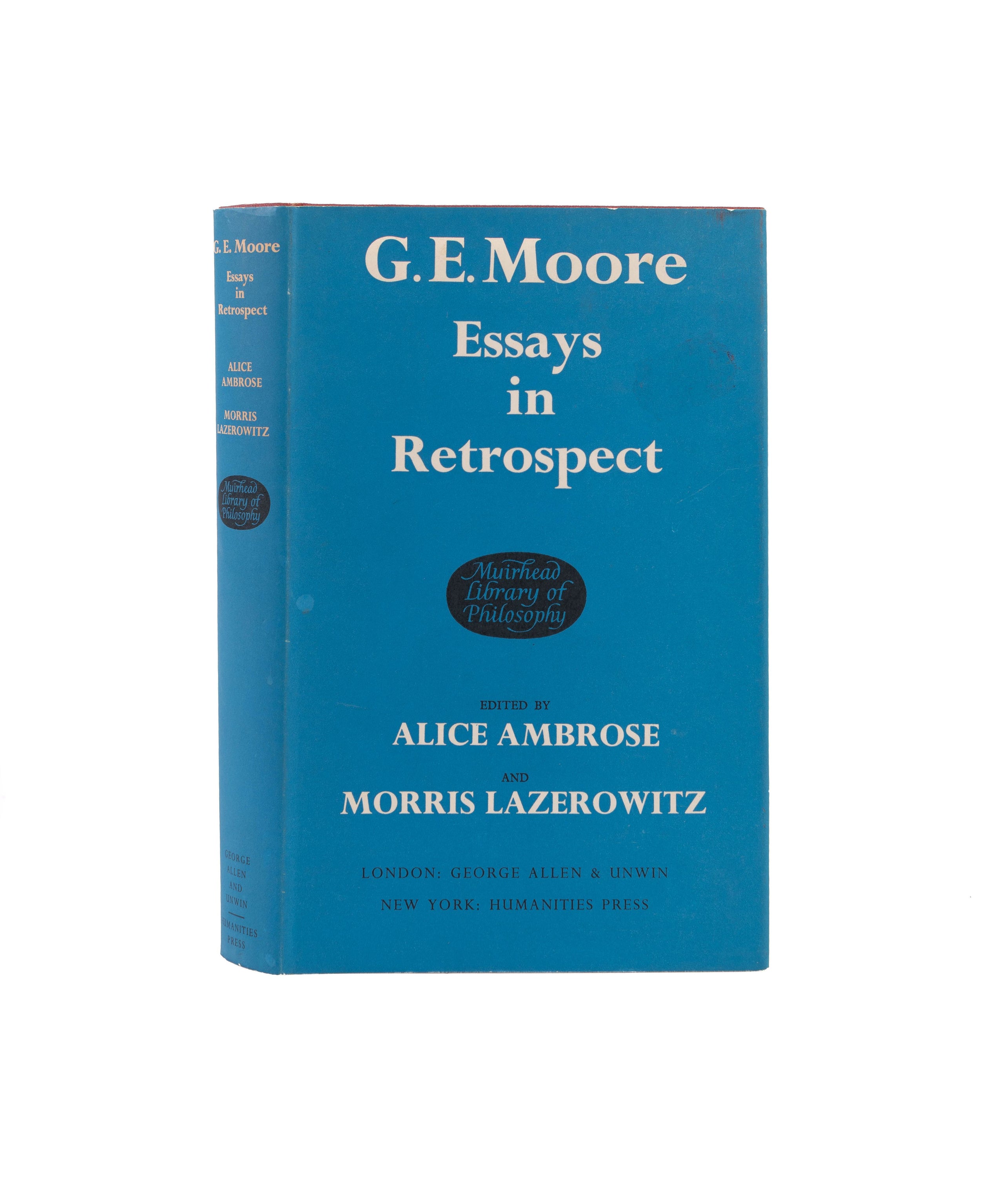 G.E. Moore. Essays in Retrospect.